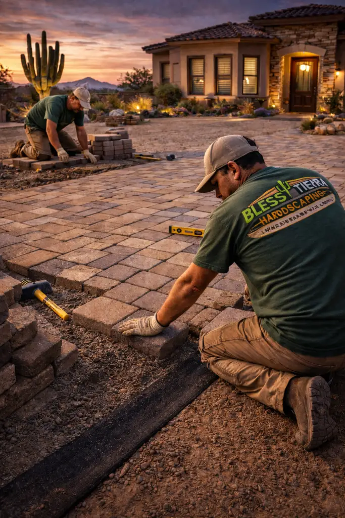 Paver Installation