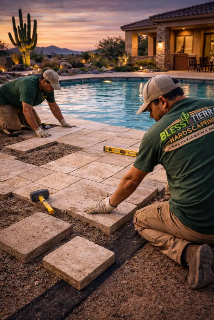 Travertine Installation