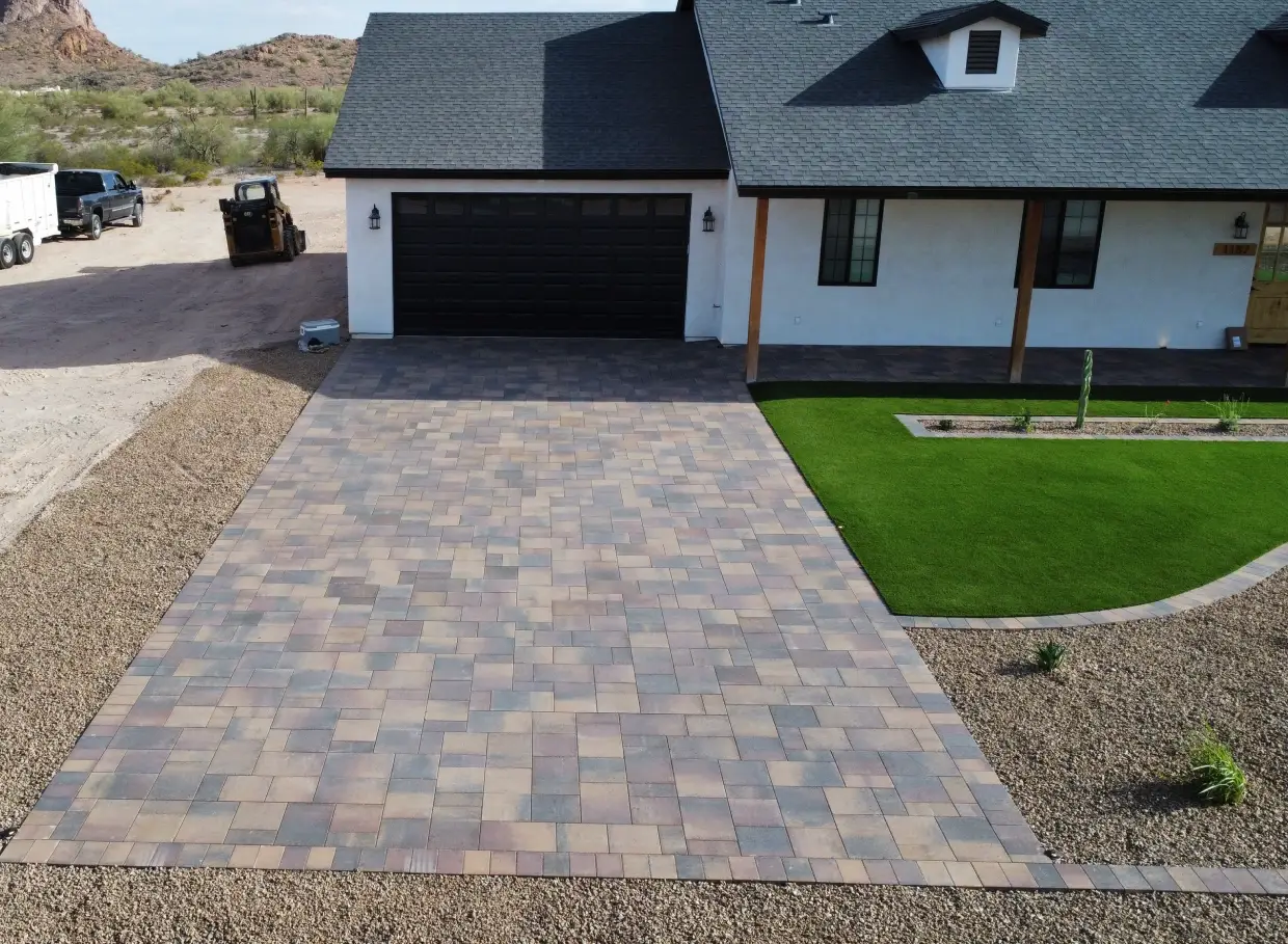 Bless Tierra Paver Front House