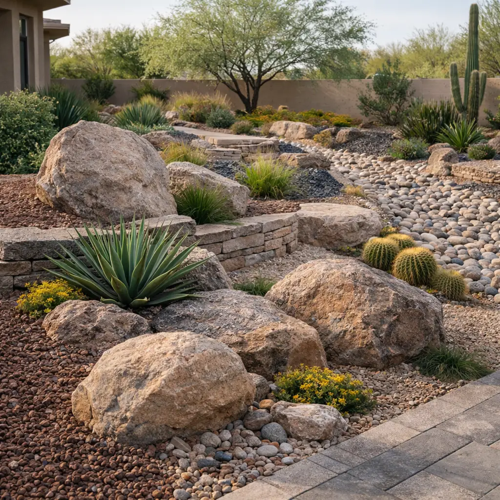 Boulder Landscaping & Accents