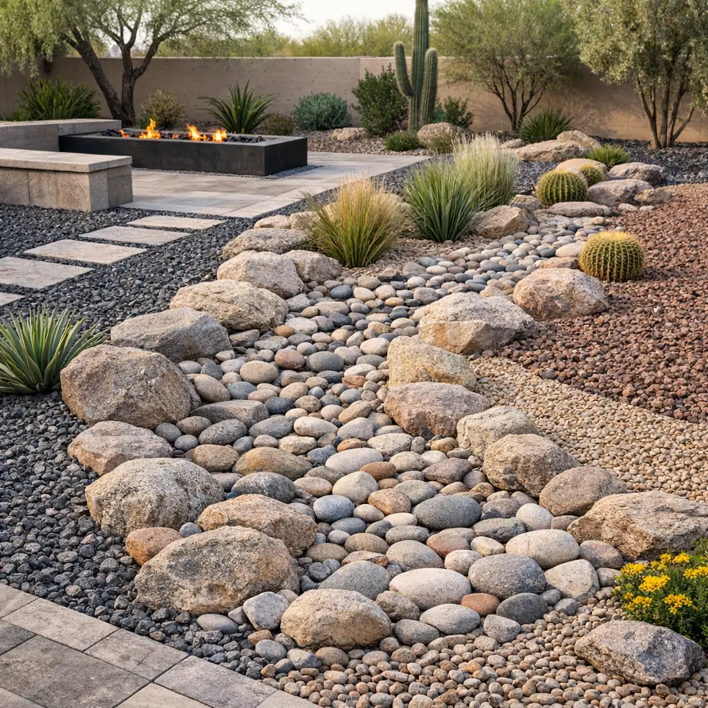 Decorative Rock Landscaping