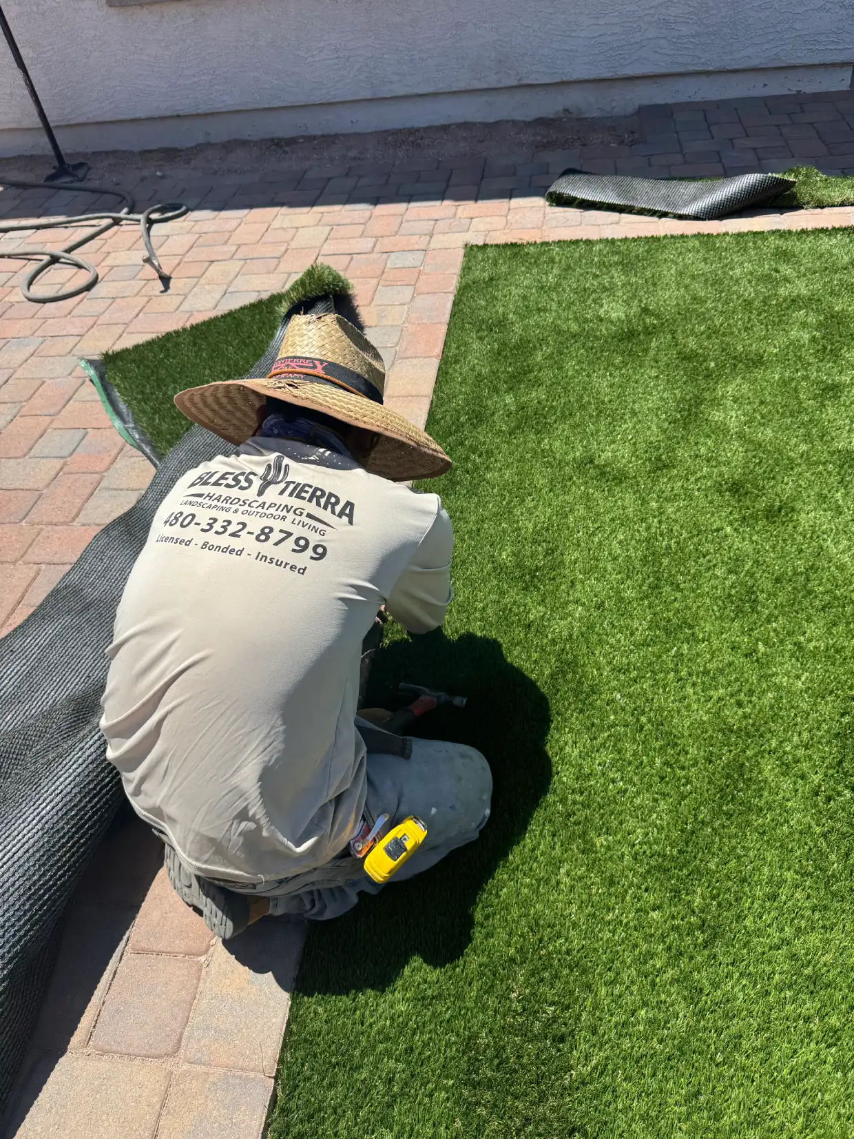 Bless Tiera - Artificial Grass Installation